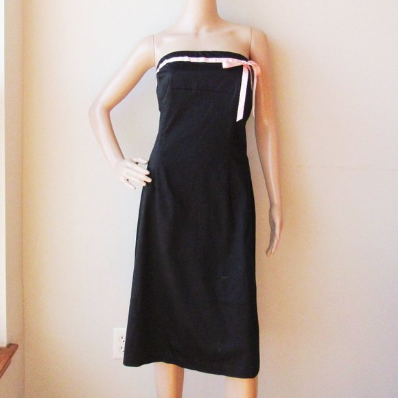 Anthropologie Dresses & Skirts - Anthropologie Ruth Polka Dot Ribbon Bow Tie Dress